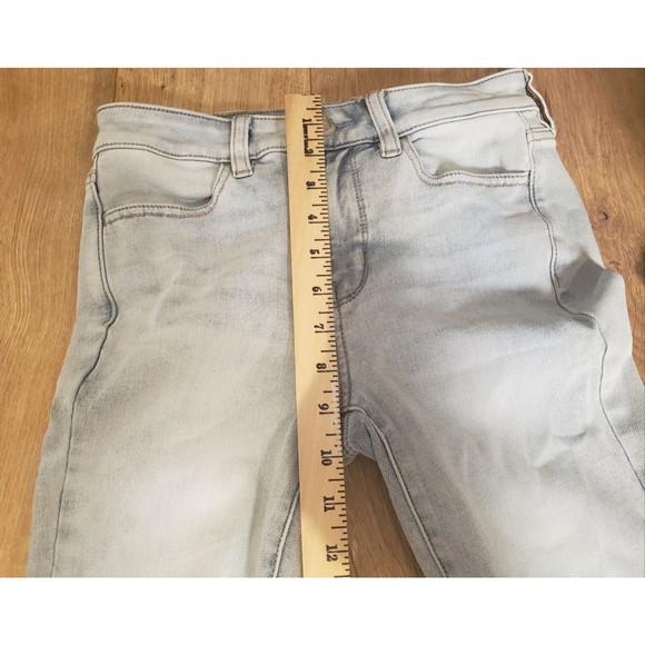 EXCELLENT American Eagle Super Stretch Size 2 Regular X4 Hi-Rise Jegging - Picture 8 of 8